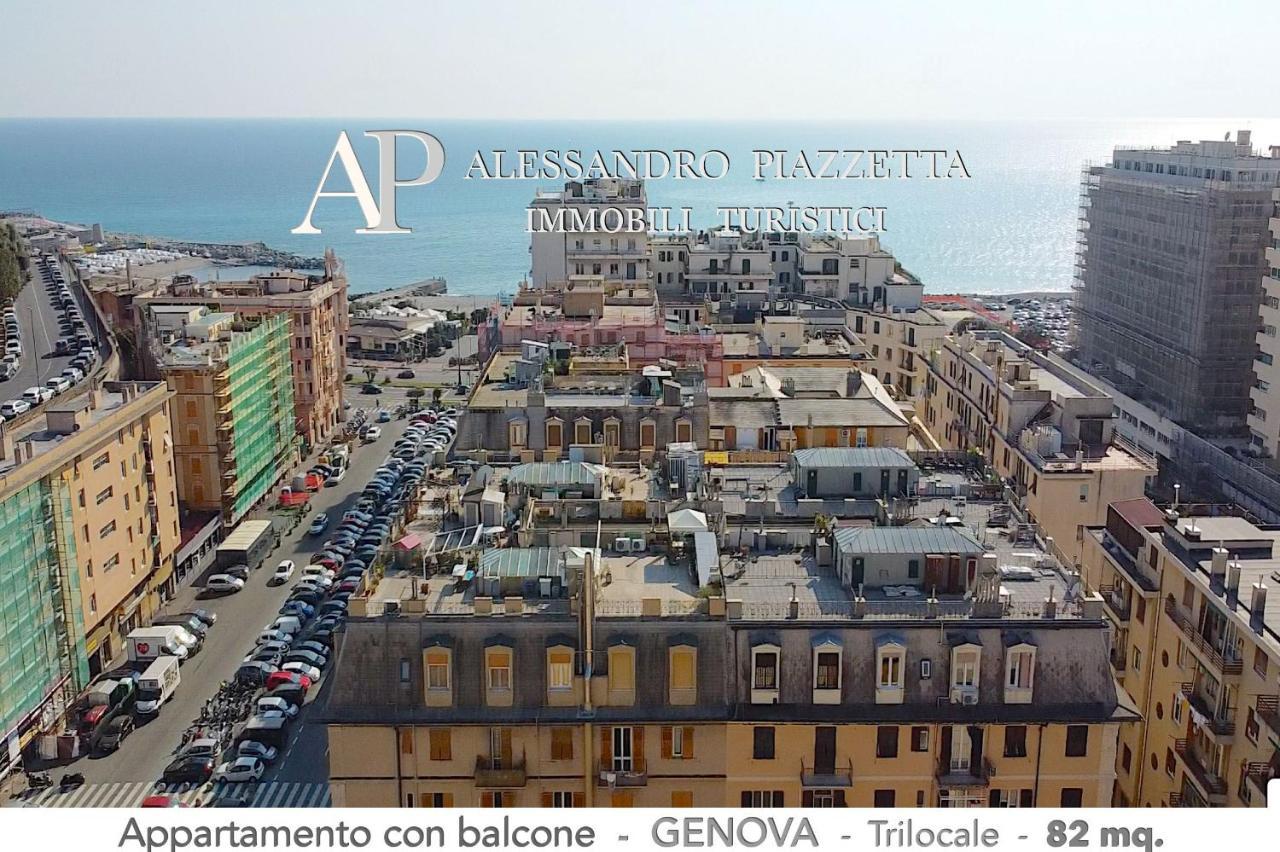 Casa Ri Al Mare Lägenhet Genua Exteriör bild